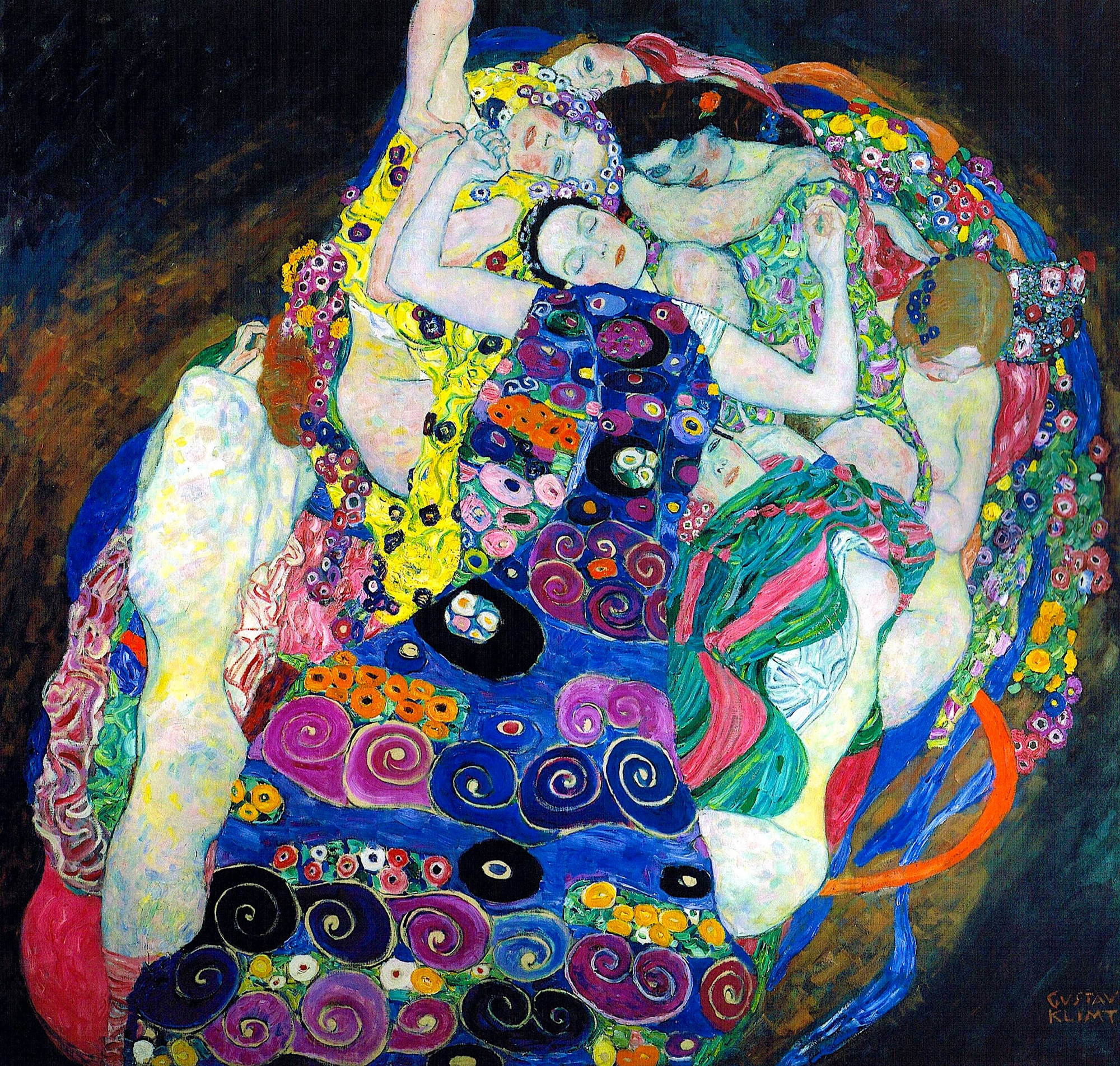 La Virgen - Gustav Klimt 1 la virgen gustav klimt