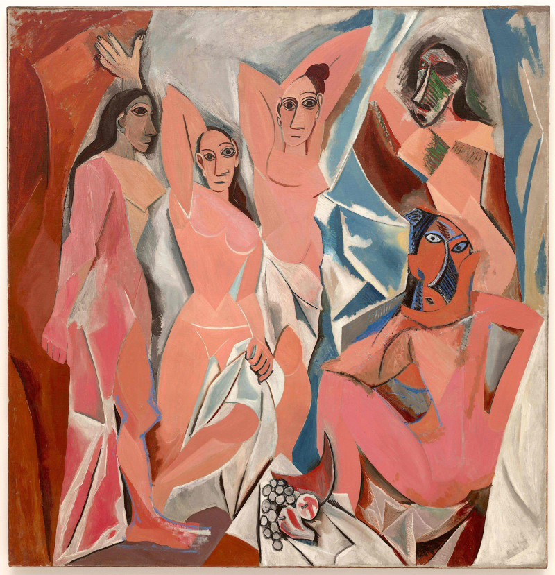Las señoritas de Avignon - Pablo Picasso 1 las senoritas de avignon pablo picasso
