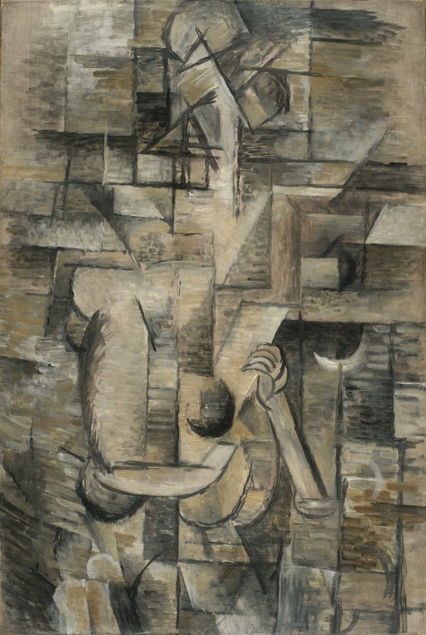 Mujer con mandolina - Georges Braque 1 mujer con mandolina georges braque