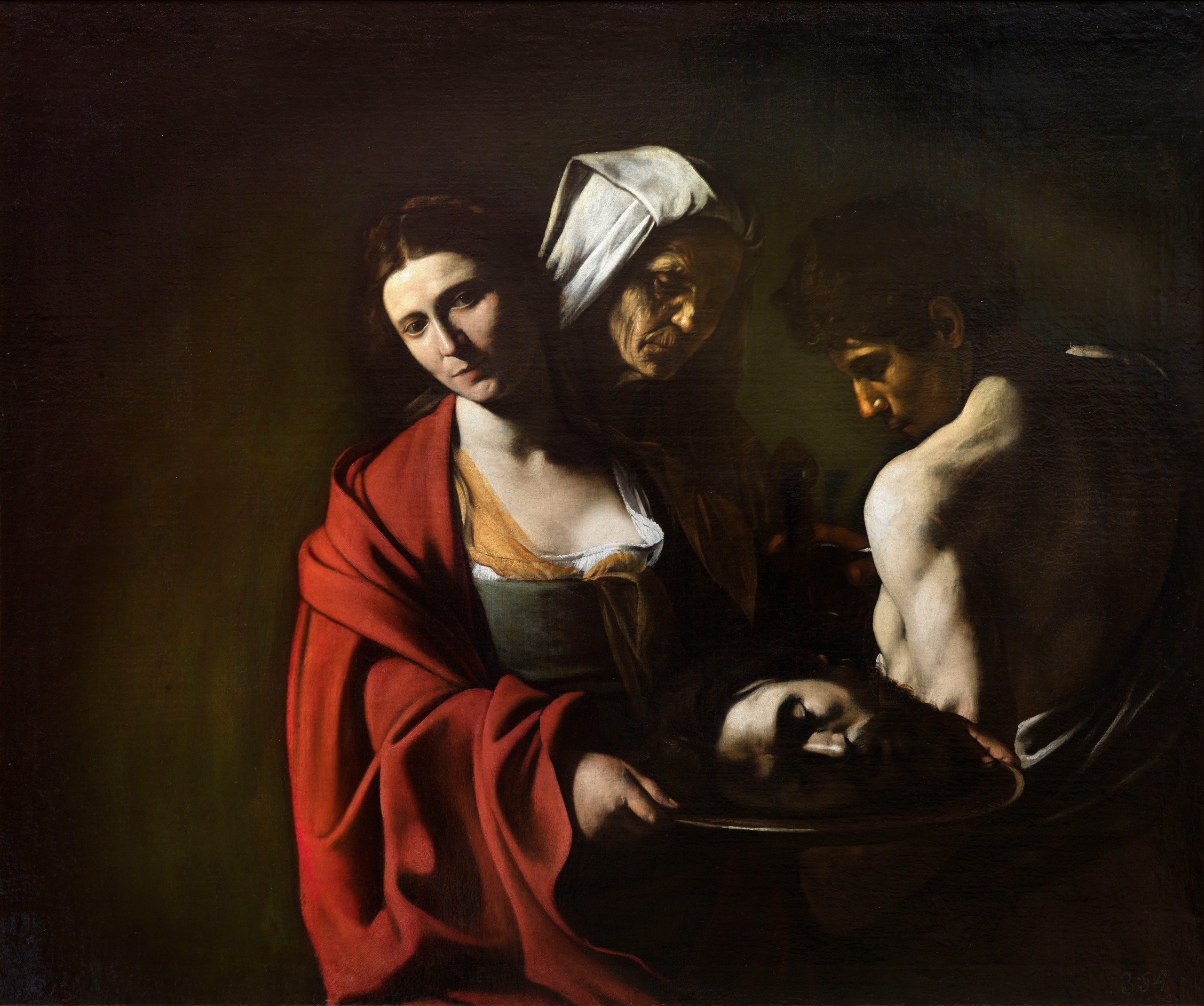 Salomé con la cabeza de Juan el Bautista - Caravaggio 1 salome con la cabeza de juan el bautista caravaggio scaled