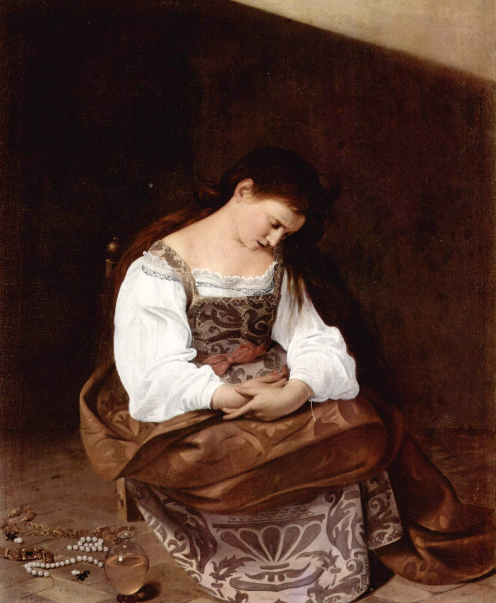 Título:Magdalena Penitente - Caravaggio 1 titulomagdalena penitente caravaggio
